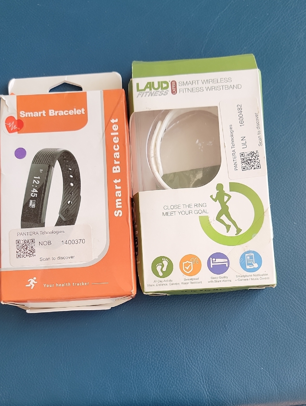 2- Packs of Smart Wireless Fitness Wristband - White